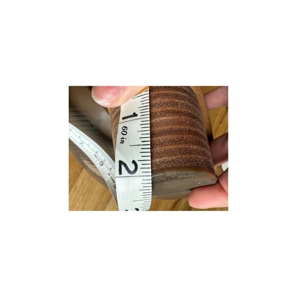 Ugg Arana Knee High Suede Chestnut Heeled Pull-On Boots Womens Size 8.5 - Picture 8 of 10